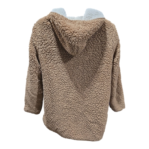Emma's Expressions Maternity Sherpa Jacket  Women's Size Small - Picture 3 of 4
